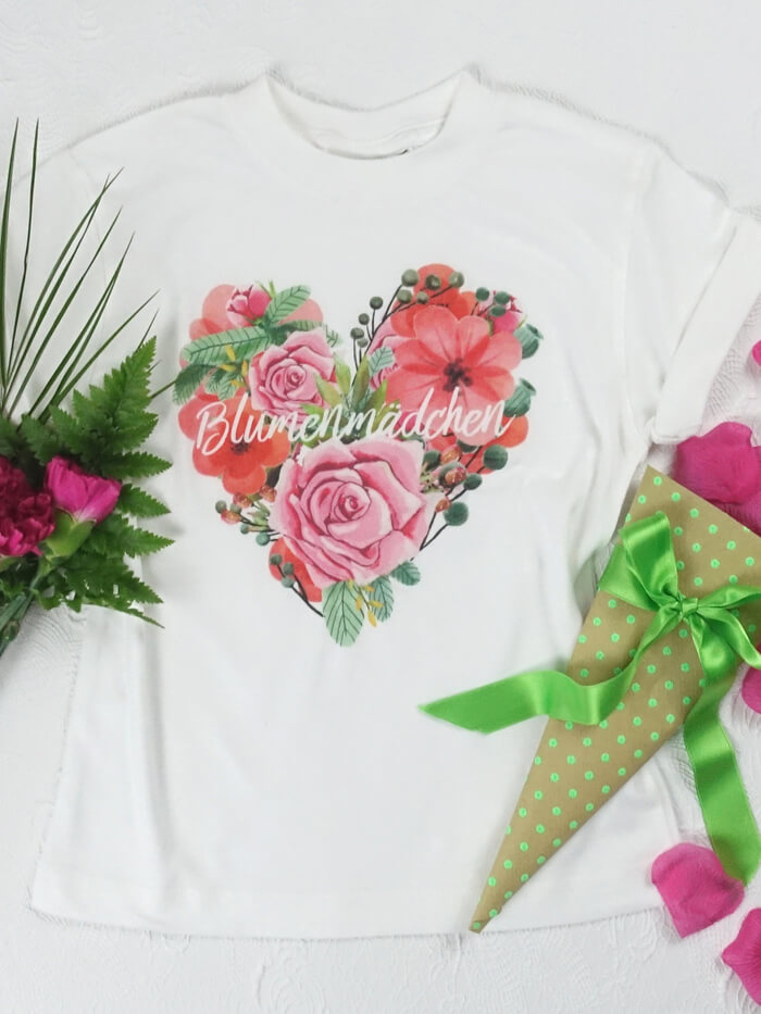 T-Shirt "Blumenmädchen"